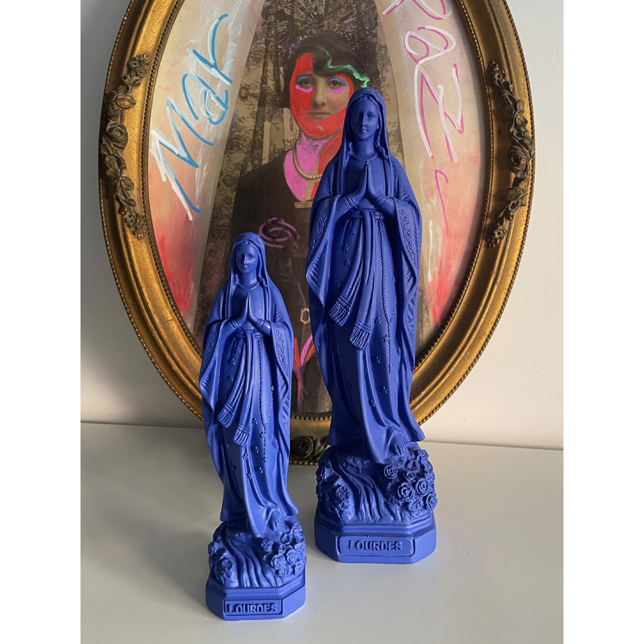 Estatua Virgen de Lourdes - Protección
