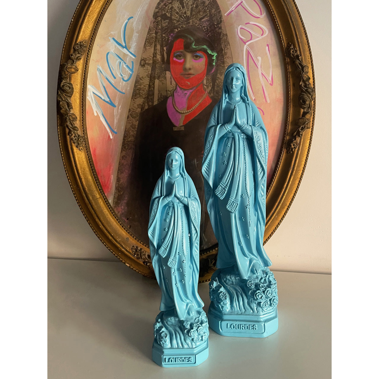 Estatua Virgen de Lourdes - Confianza