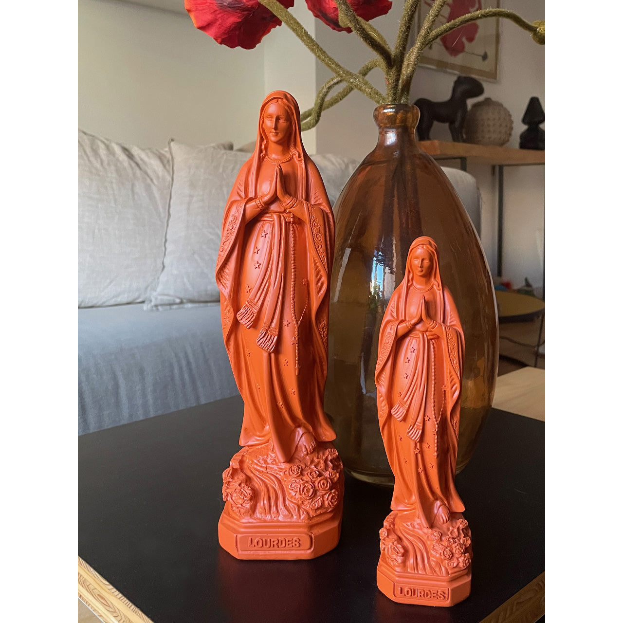 Estatua Virgen de Lourdes - Energía