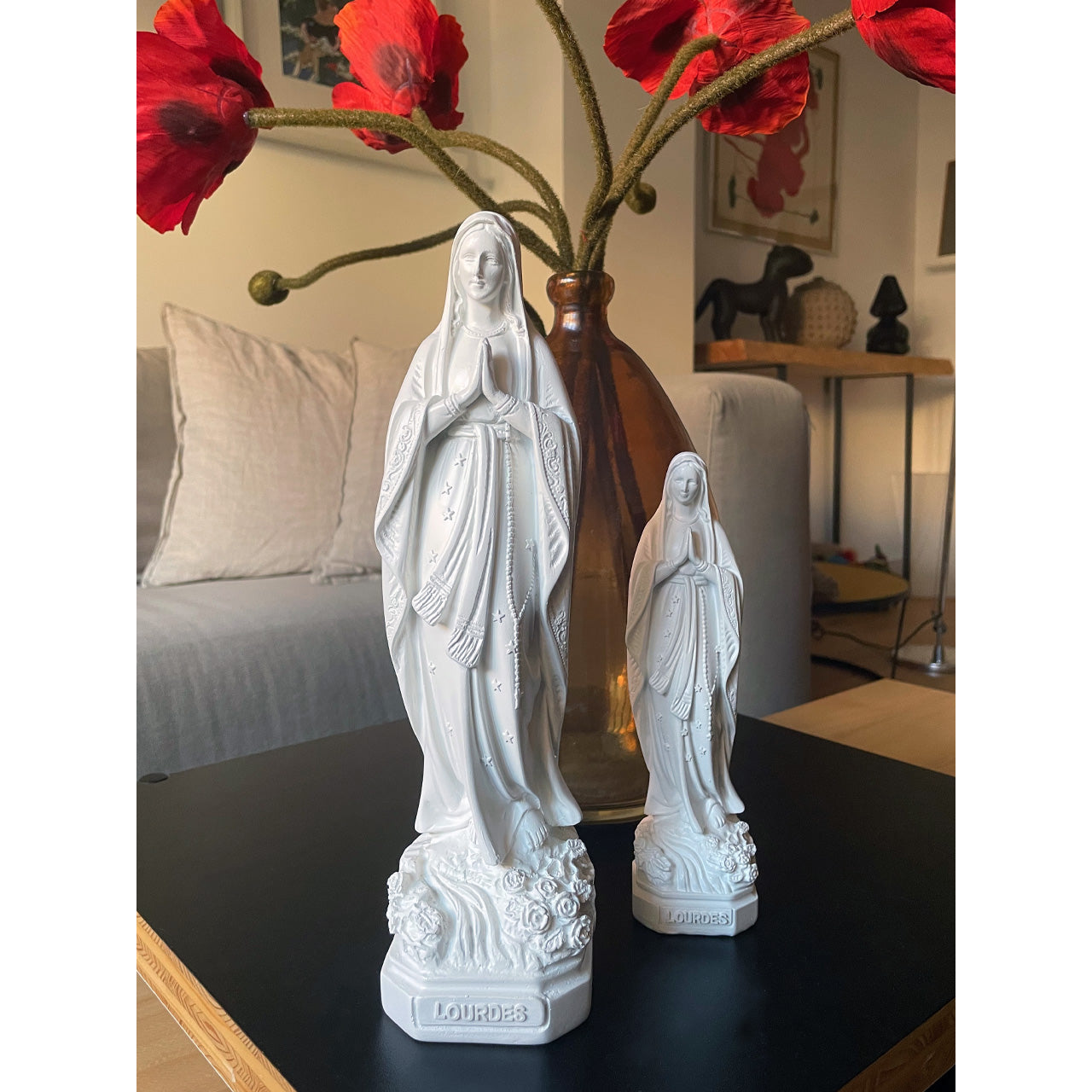 Estatua Virgen de Lourdes - Paz
